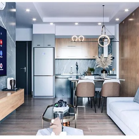 公寓式酒店 Sifir Muhtesem Havuzlu Aileye Oezel 1e1 Rezidans 3*