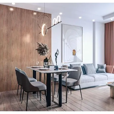 Sifir Muhtesem Havuzlu Aileye Oezel 1e1 Rezidans 公寓式酒店 阿拉尼亚